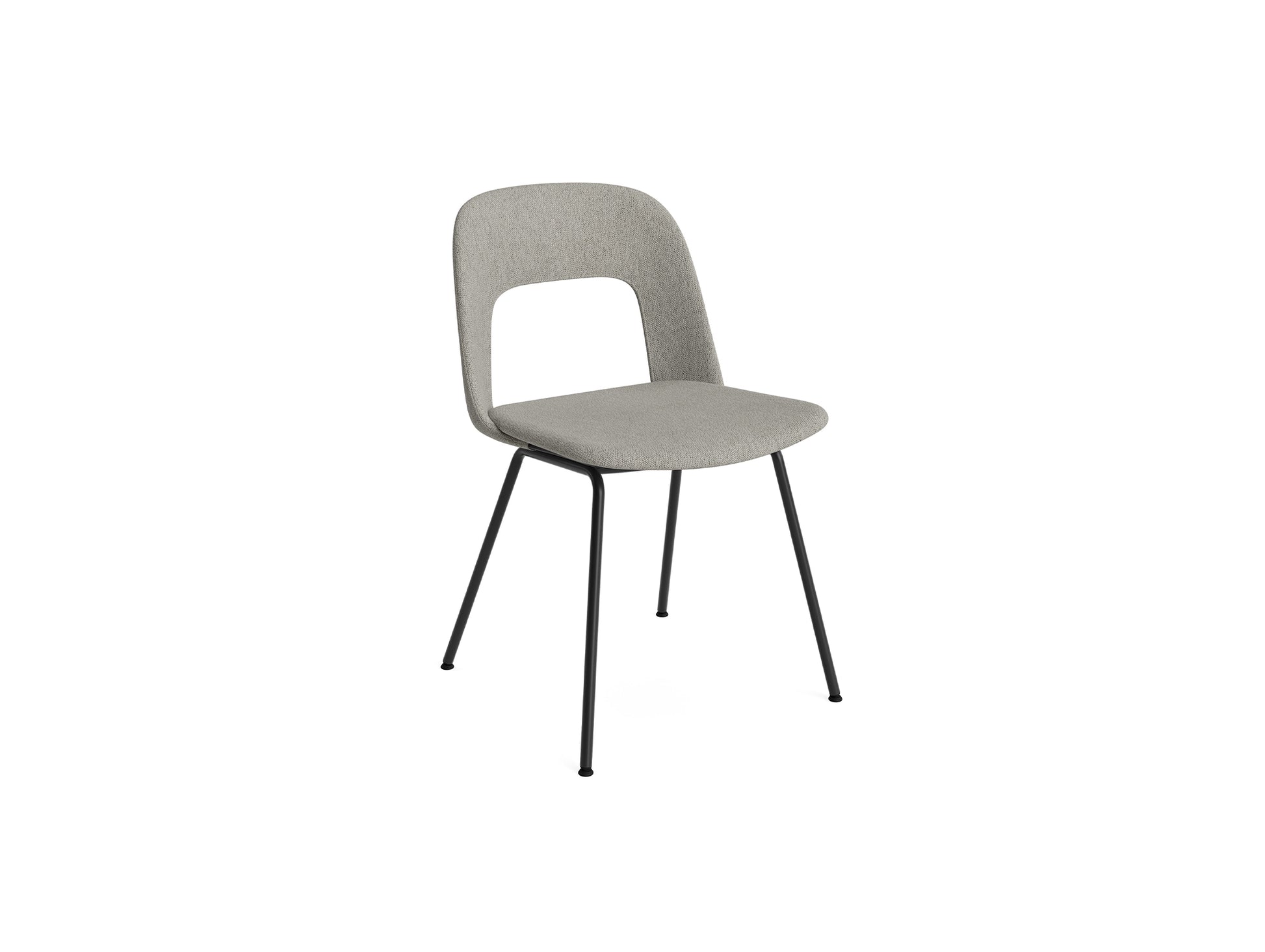 Layout Chair 114  Metal Base by HAY - Turf Light Grey
