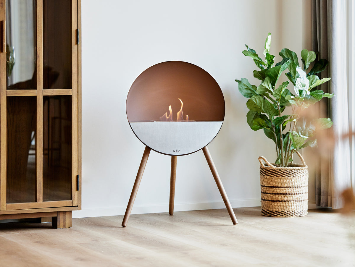 Eye Fireplace by Le Feu