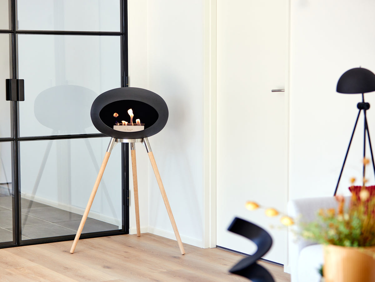 Ground High Fireplace by Le Feu