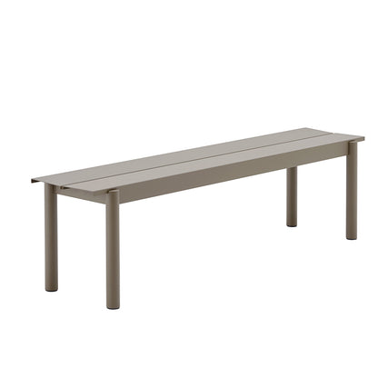 Muuto Linear Bench 170 cm - Taupe