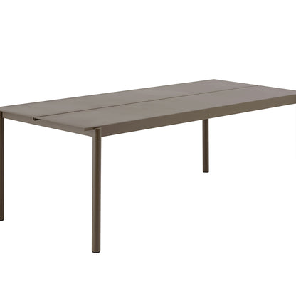 Muuto Linear Table 220 cm - Taupe