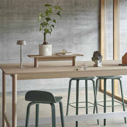 Visu Bar Stool by Muuto - Height: 75 cm / Dark Green