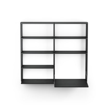 Gridlock M2-A7-A1-D by Massproductions - Black Stained Ash