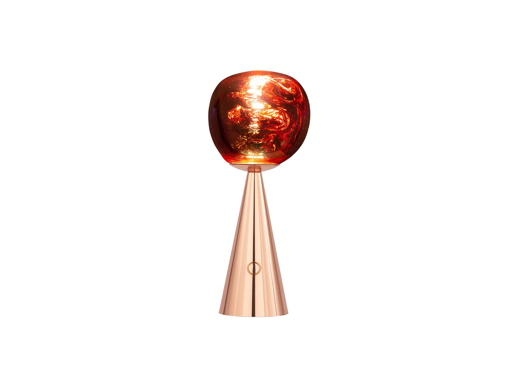 Melt LED Portable Lamp by Tom Dixon - Copper