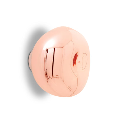 Melt Surface LED Mini Wall Lamp by Tom Dixon - copper
