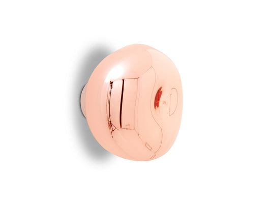 Melt Surface LED Mini Wall Lamp by Tom Dixon - copper