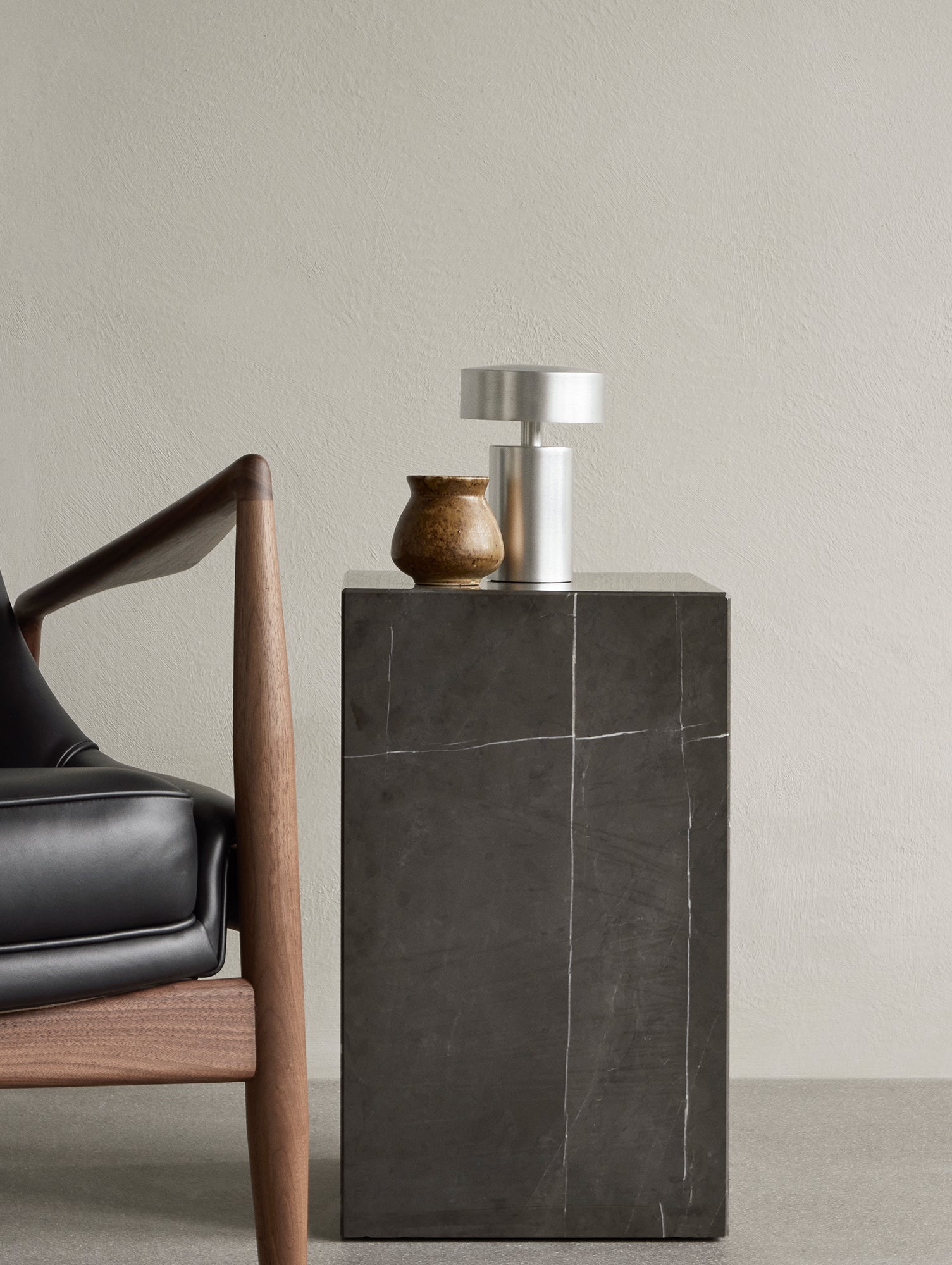 Column Portable Table Lamp by Audo Copenhagen - Aluminium
