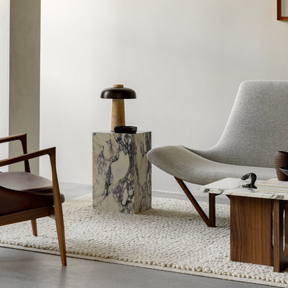 Plinth Tall - Calacatta Viola Marble - Audo Copenhagen
