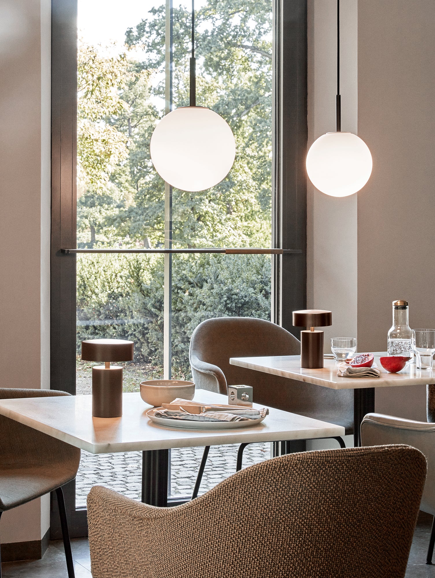 Column Portable Table Lamp by Audo Copenhagen - Bronze