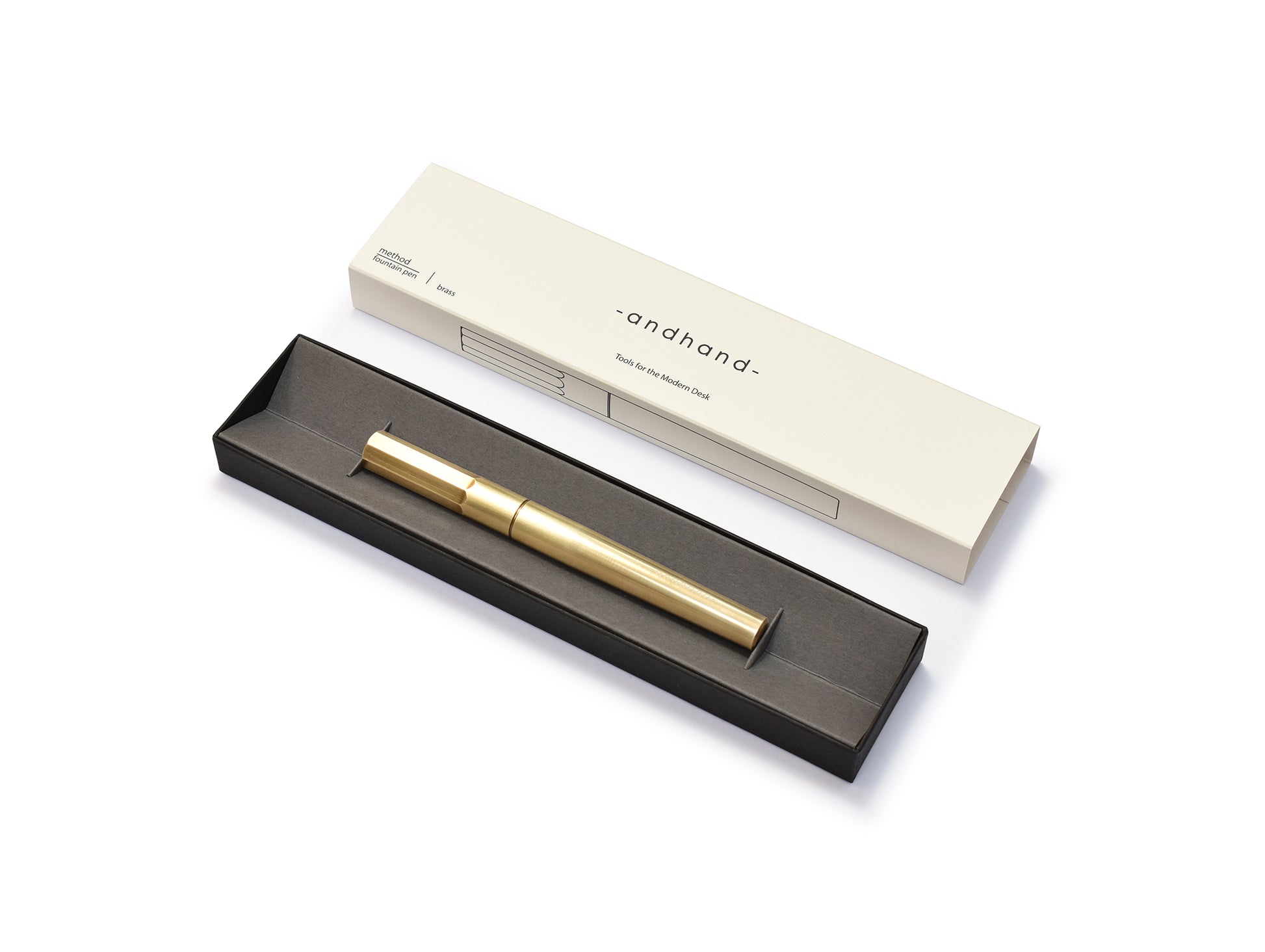 Method Fountain Pen by Andhand - Brass