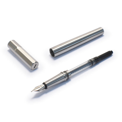 Method Fountain Pen by Andhand - Stainless Steel