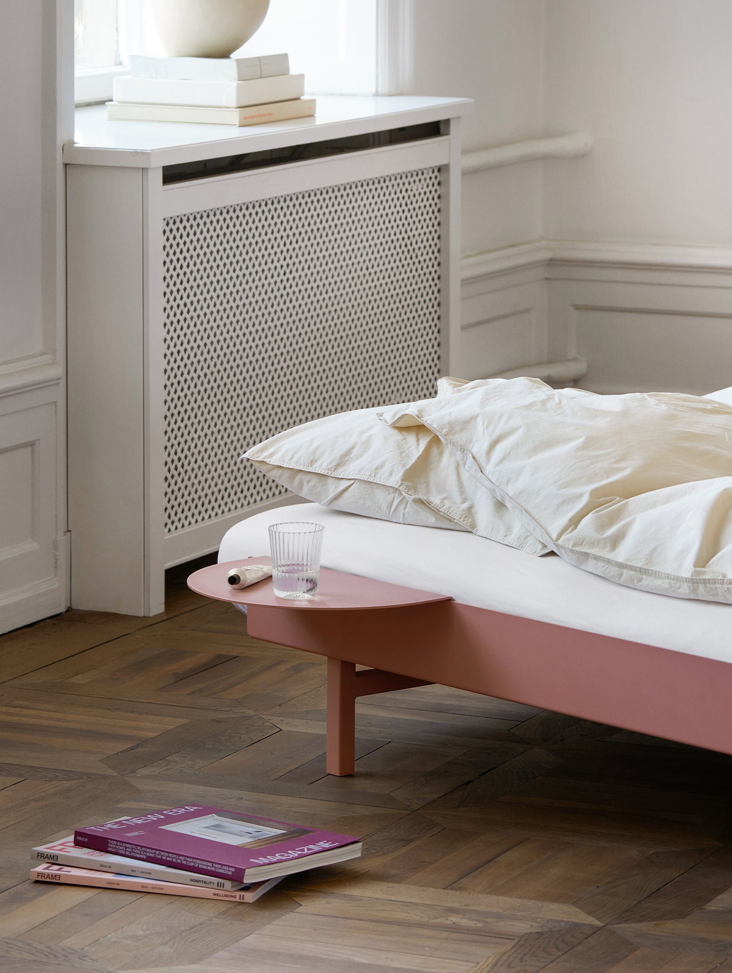 Moebe Bed 90-180 cm - Dusty Rose