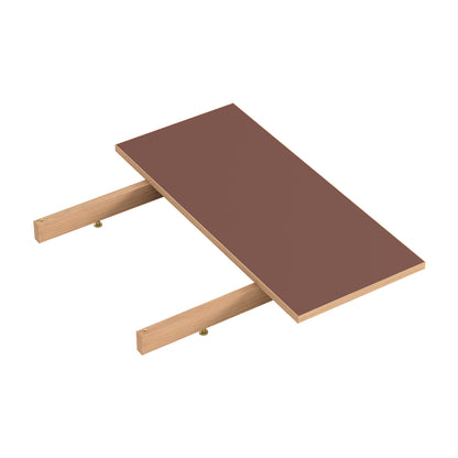 Rectangular Dining Table Extension Leaf by Moebe - Burgundy