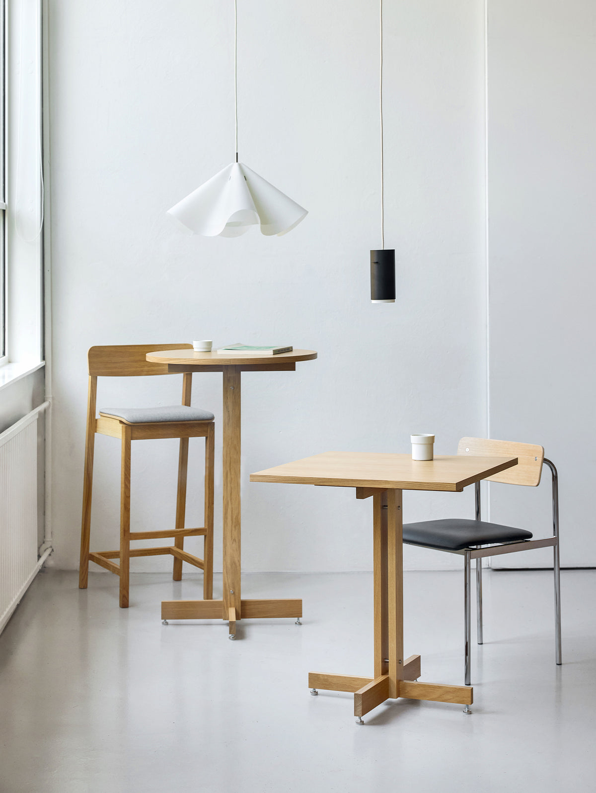 KUMU Cafe Table by Moebe - Square Tabletop (60 × 60 cm)