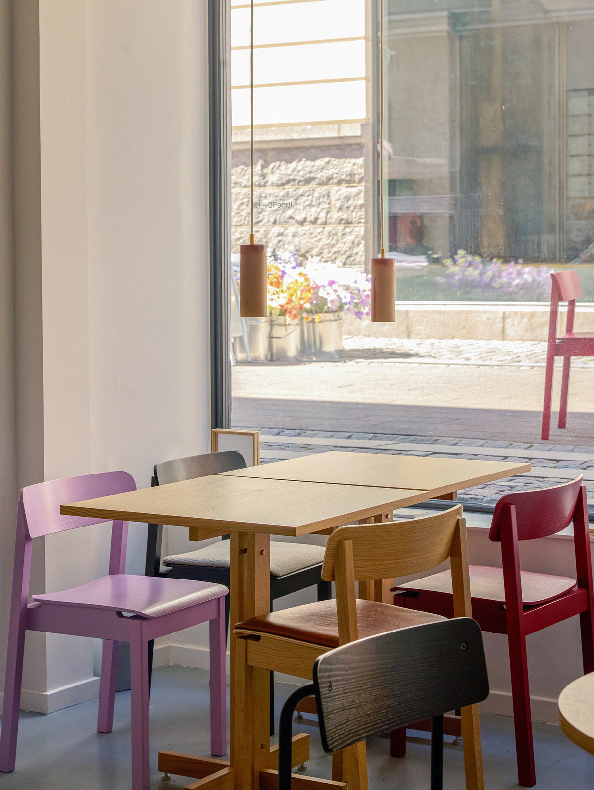 KUMU Cafe Table by Moebe - Square Tabletop (60 × 60 cm)