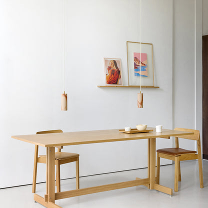KUMU Dining Table by Moebe - Length 220 cm