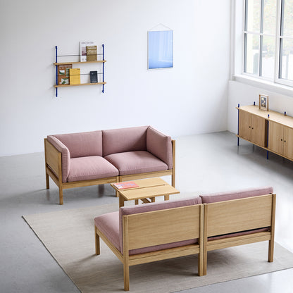 Modular 2-Seater Sofa by Moebe - Re wool 648
