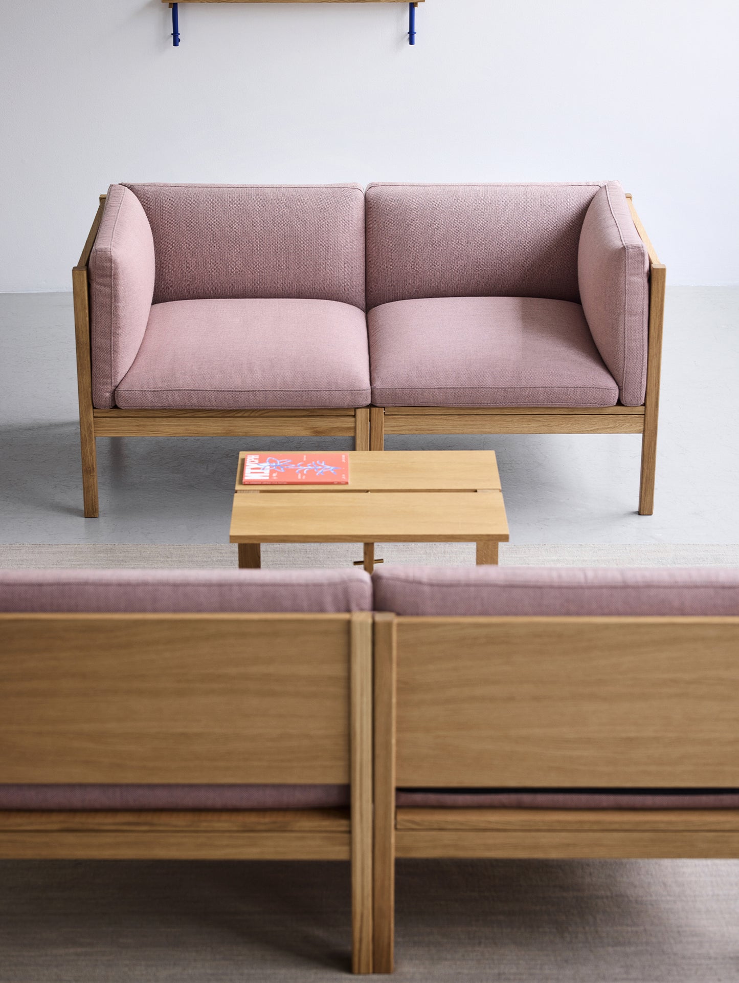 Modular 2-Seater Sofa by Moebe - Re wool 648