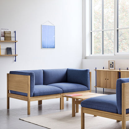 Modular 2-Seater Sofa by Moebe - Re wool 767