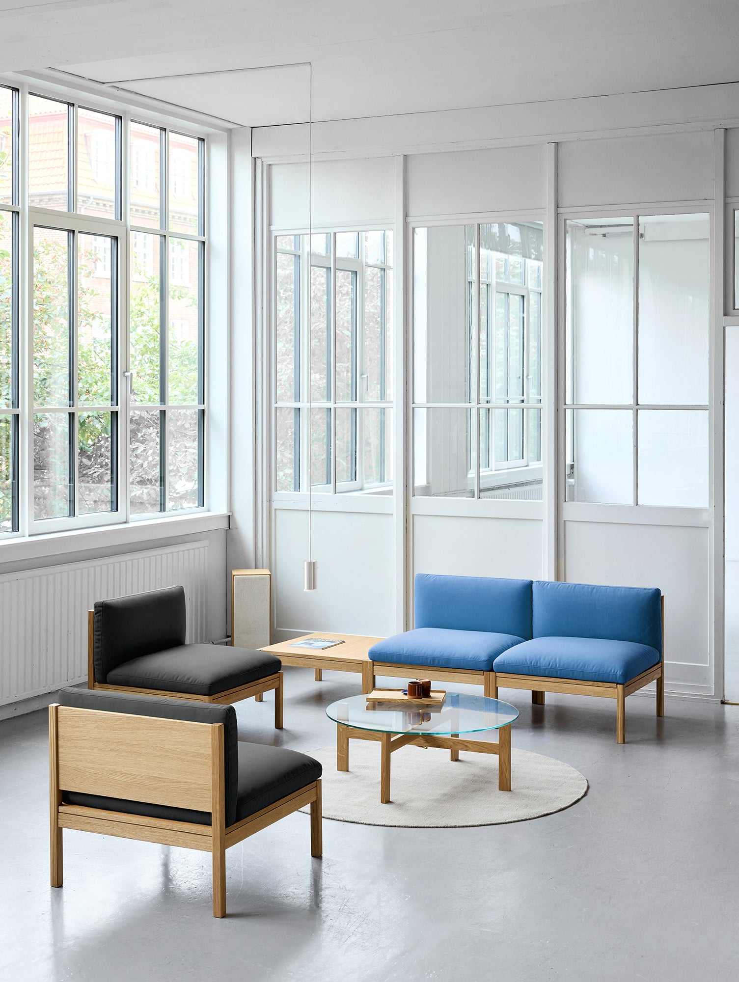 Modular 2-Seater Sofa by Moebe - Field 2 793, 733