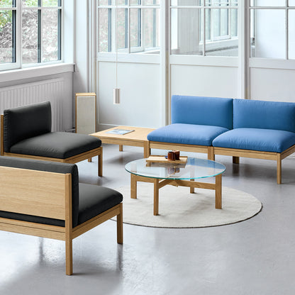 Modular 2-Seater Sofa by Moebe - Re wool 793, 733