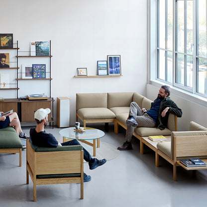 Modular 2-Seater Sofa by Moebe - Field 2 233,  Re wool 987