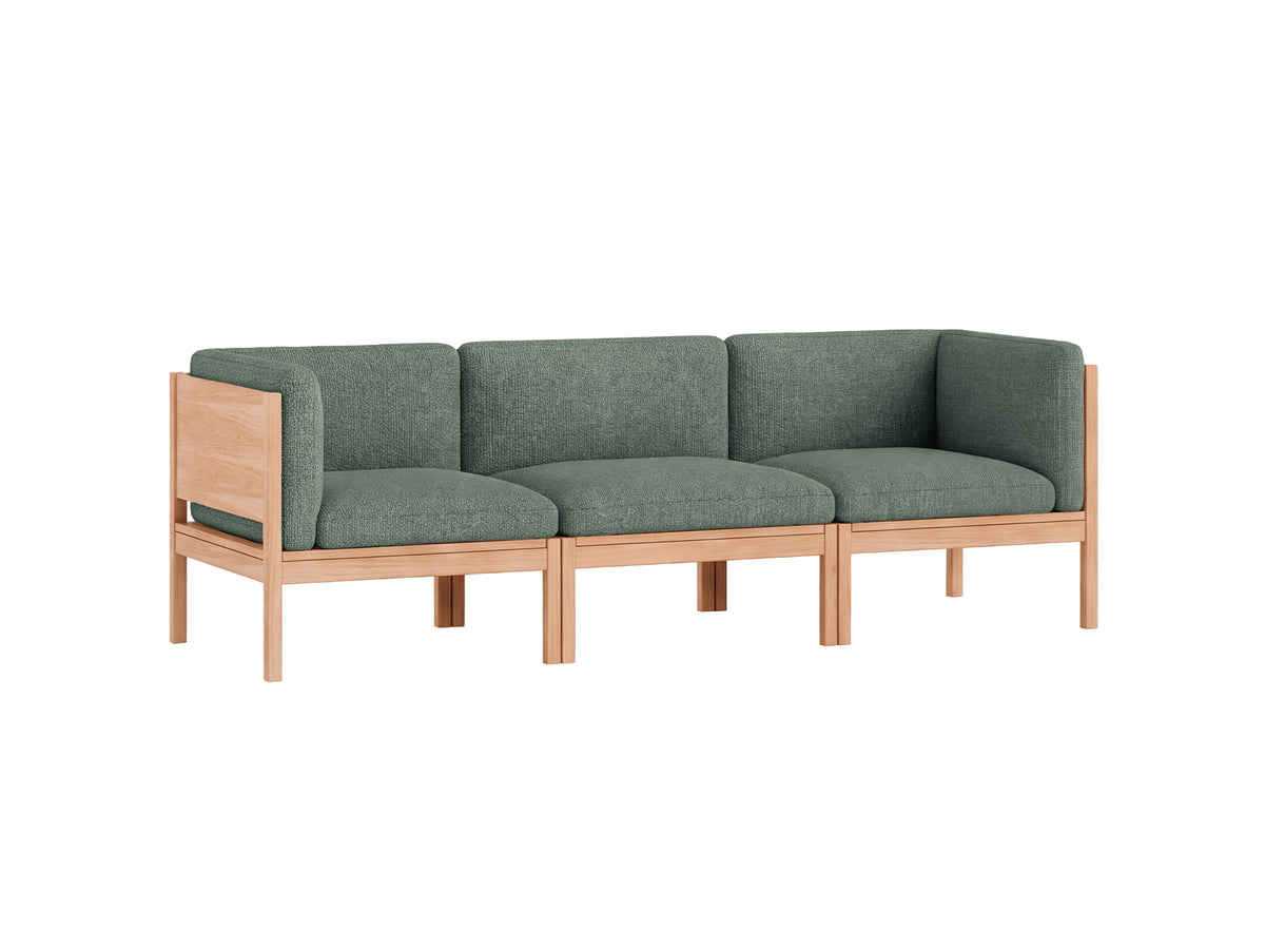 Modular 3-Seater Sofa by Moebe - Moss 03