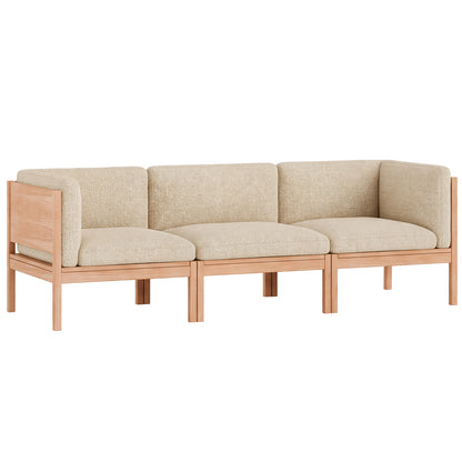 Modular 3-Seater Sofa by Moebe - Moss 19