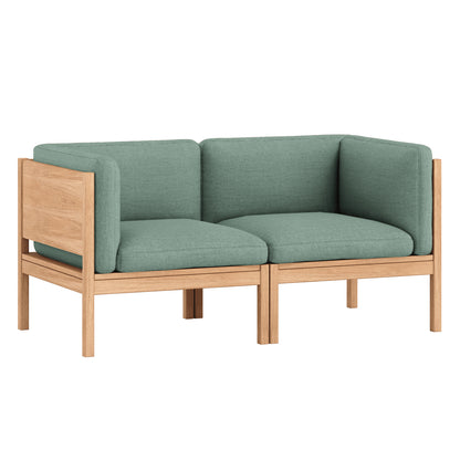 Modular 2-Seater Sofa by Moebe - Re-wool 868