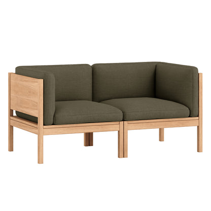 Modular 2-Seater Sofa by Moebe - Re-wool 977
