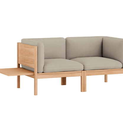 Modular 2-Seater Sofa with 1 Side Table by Moebe - Field 2 233