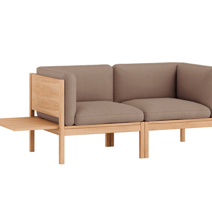 Modular 2-Seater Sofa with 1 Side Table by Moebe - Field 2 343