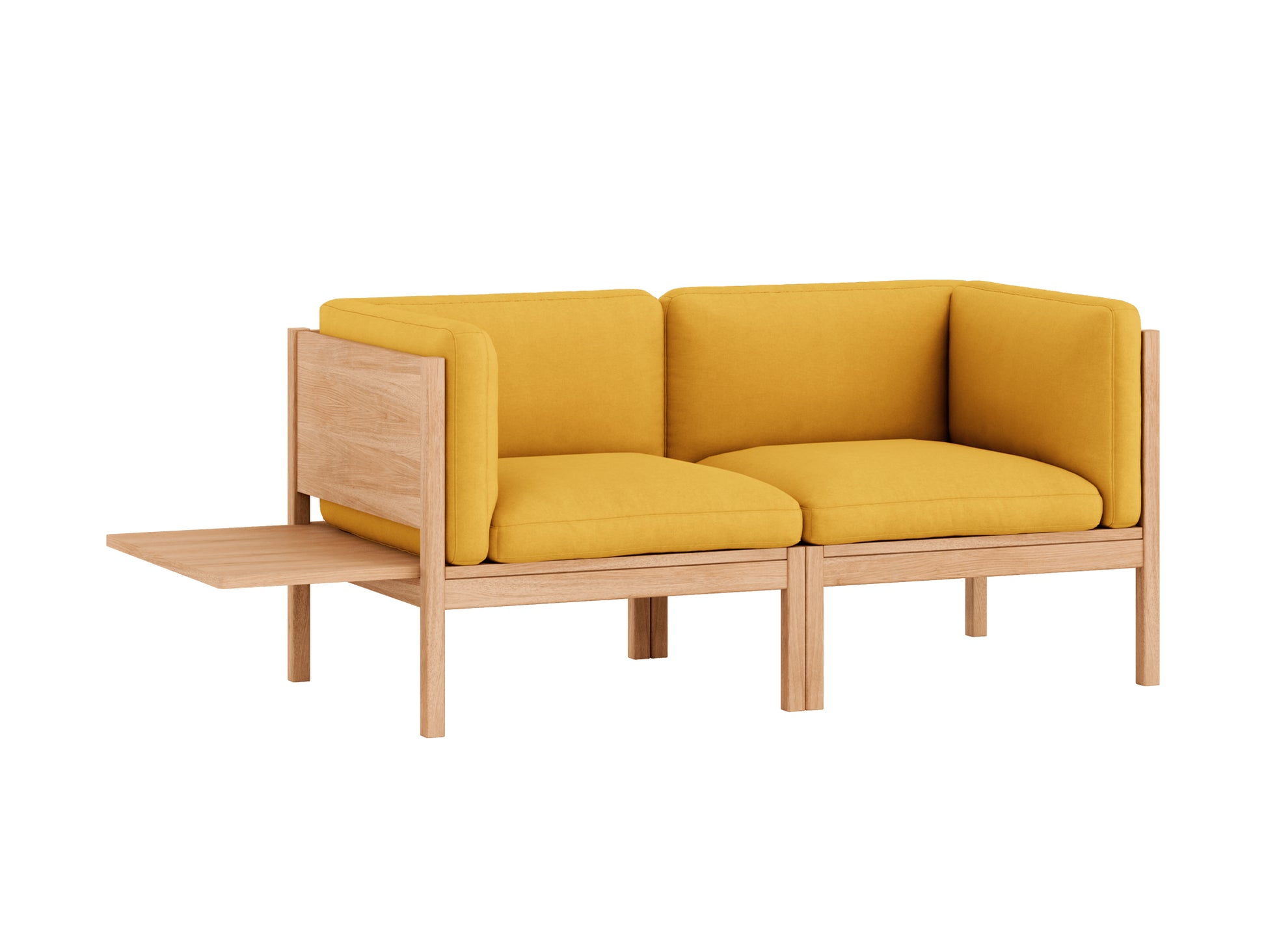 Modular 2-Seater Sofa with 1 Side Table by Moebe - Field 2 463