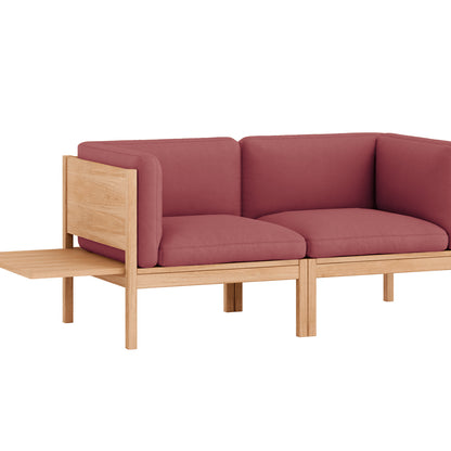 Modular 2-Seater Sofa with 1 Side Table by Moebe - Field 2 643