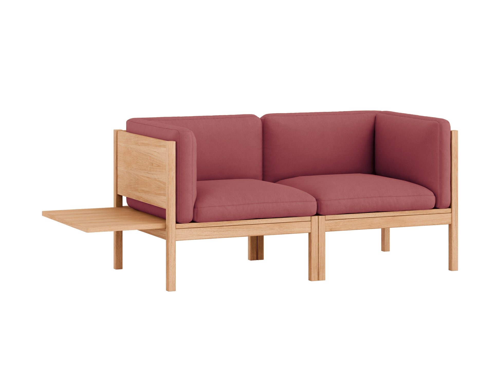 Modular 2-Seater Sofa with 1 Side Table by Moebe - Field 2 643