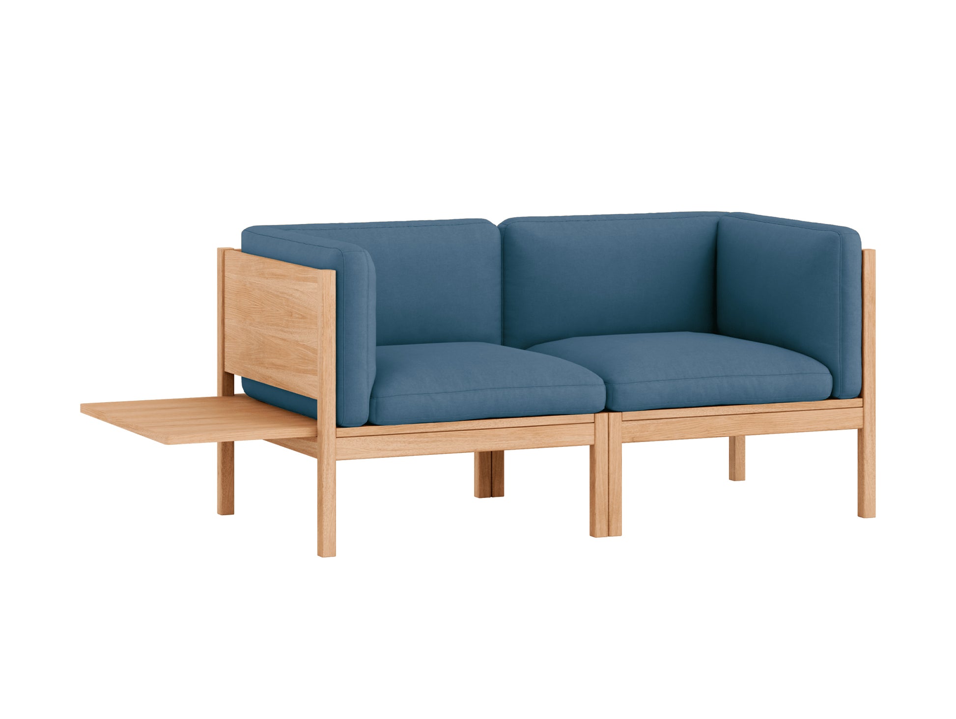 Modular 2-Seater Sofa with 1 Side Table by Moebe - Field 2 733