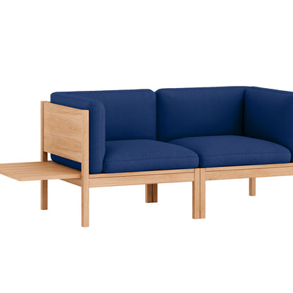 Modular 2-Seater Sofa with 1 Side Table by Moebe - Field 2 763