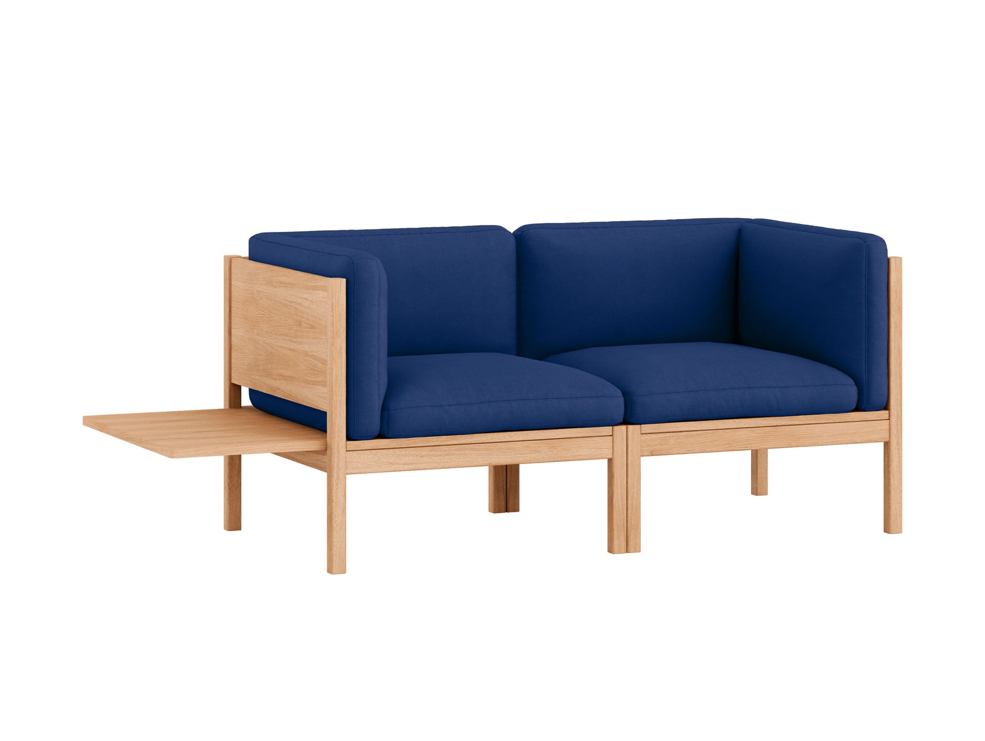Modular 2-Seater Sofa with 1 Side Table by Moebe - Field 2 763