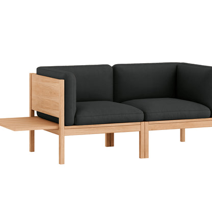 Modular 2-Seater Sofa with 1 Side Table by Moebe - Field 2 793