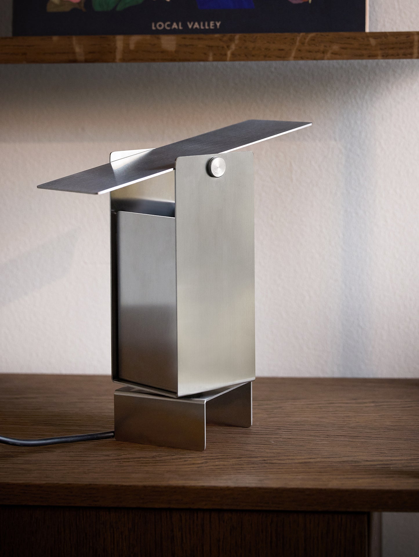 Pivoting Table Lamp by Moebe - Stainless Steel