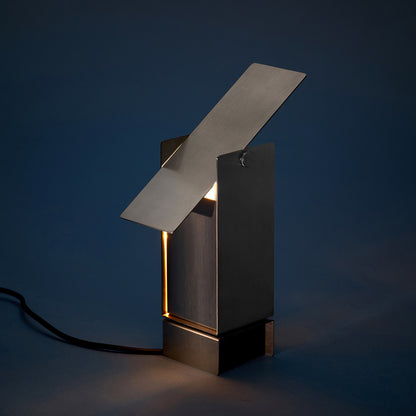 Pivoting Table Lamp by Moebe - Stainless Steel