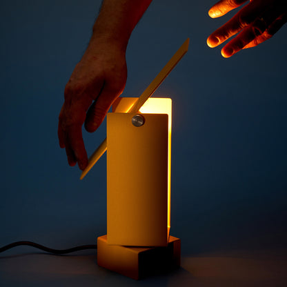Pivoting Table Lamp by Moebe - Yellow
