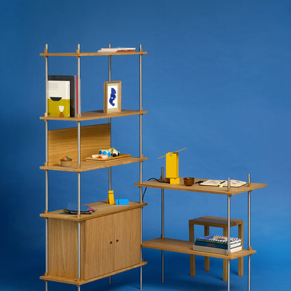 Shelving System Sets - Stainless Steel by Moebe