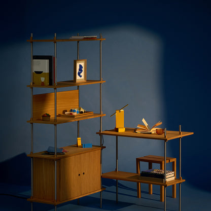 Shelving System Sets - Stainless Steel by Moebe