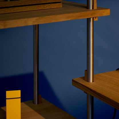 Shelving System Sets - Stainless Steel by Moebe