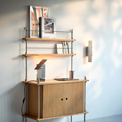 Shelving System Sets - Stainless Steel by Moebe