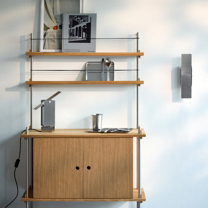 Shelving System Sets - Stainless Steel by Moebe