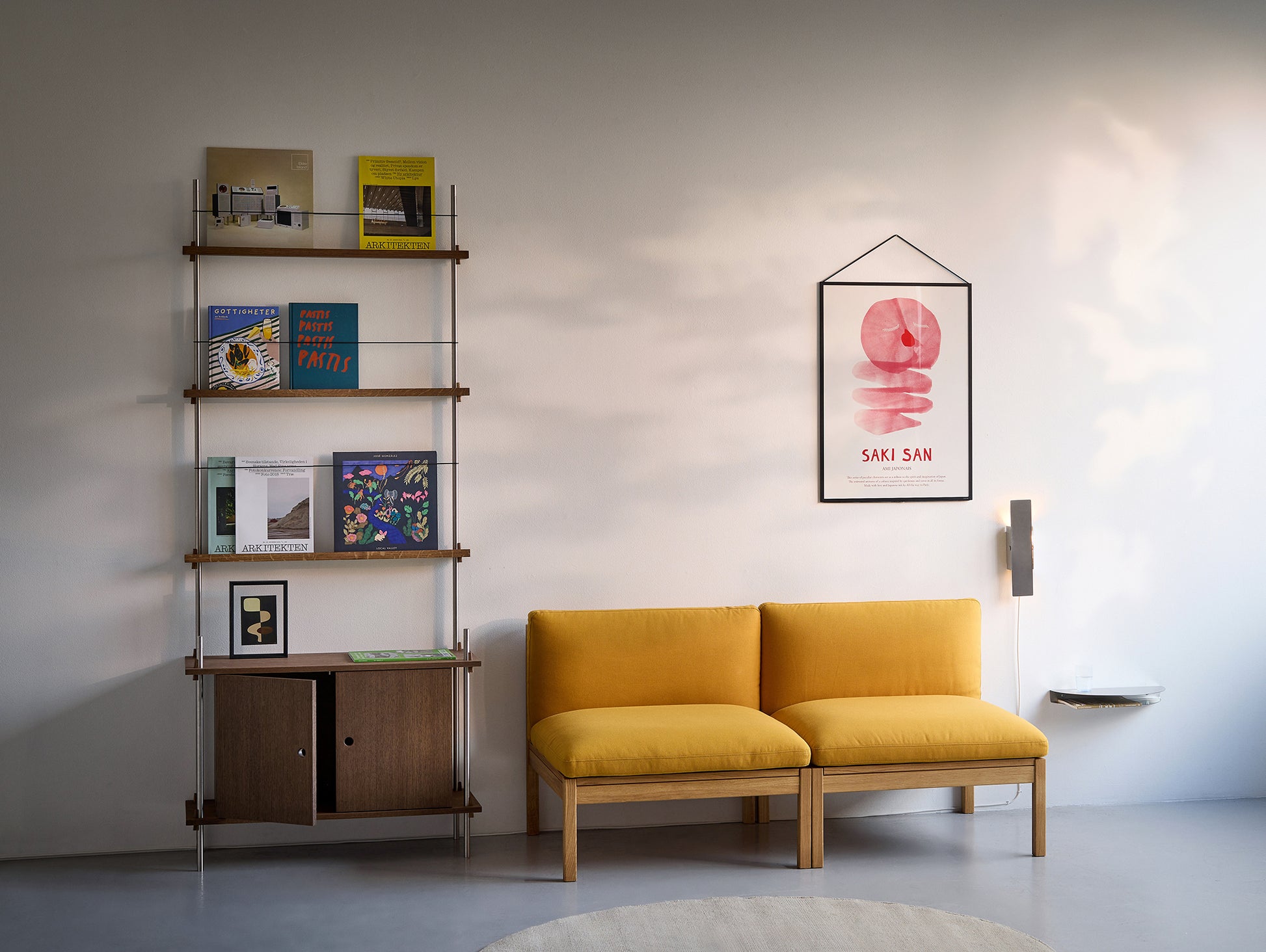 Shelving System Sets - Stainless Steel by Moebe