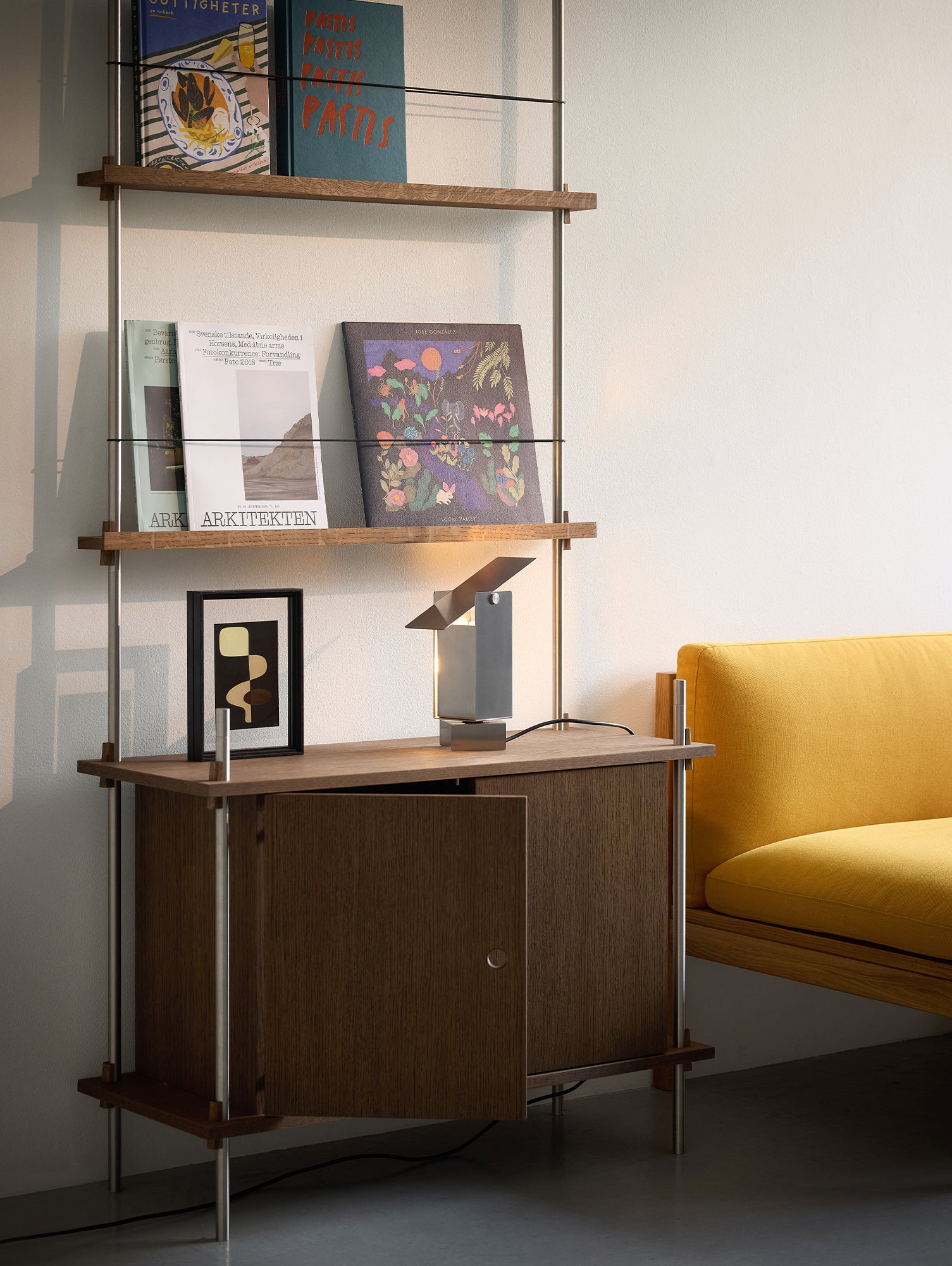 Shelving System Sets - Stainless Steel by Moebe