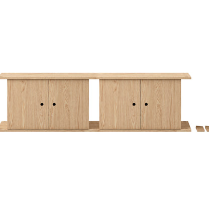 Moebe Double Cabinet / Oiled Oak